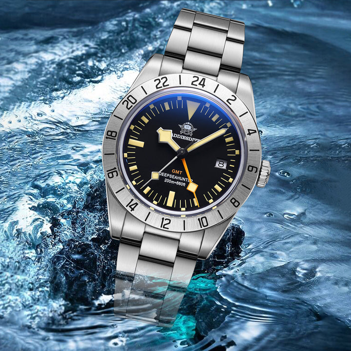 Addiesdive Retro BB GMT Quartz Watch