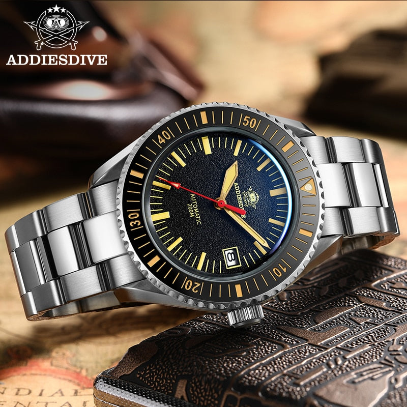 Addiesdive Pot Cover Diver Watch AD2105