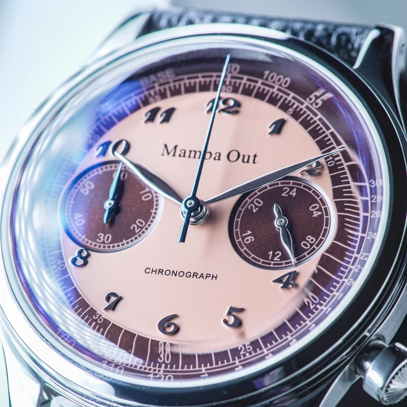Mambaout Chronograph Japan VK64A Quartz Watch