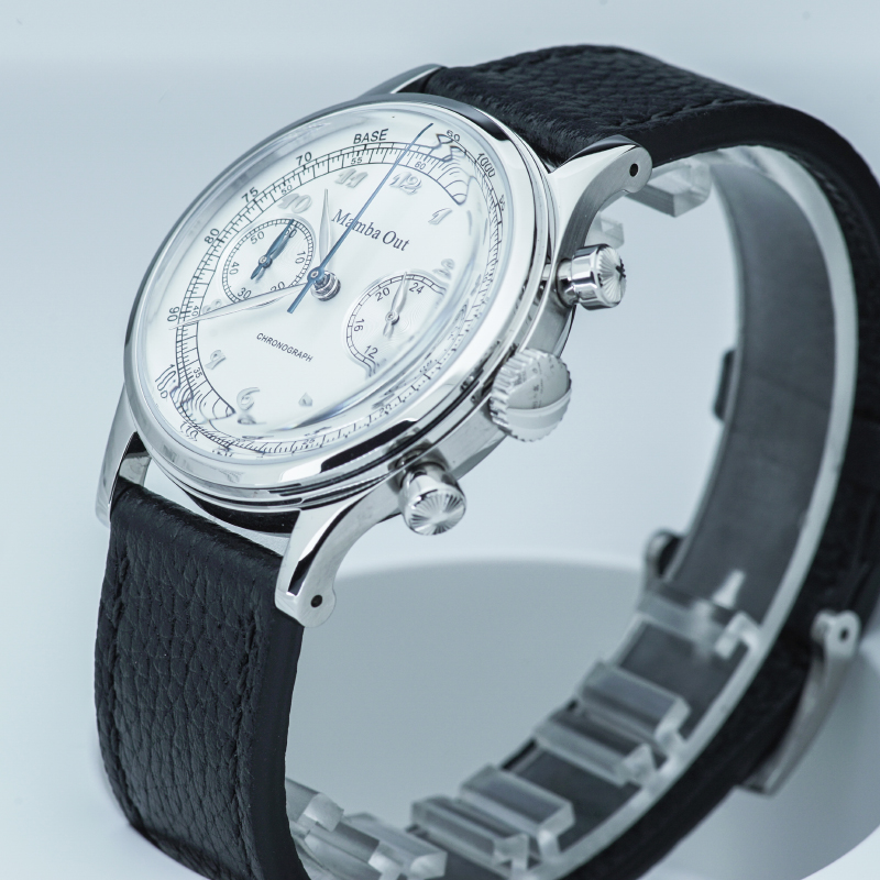 Mambaout Chronograph Japan VK64A Quartz Watch