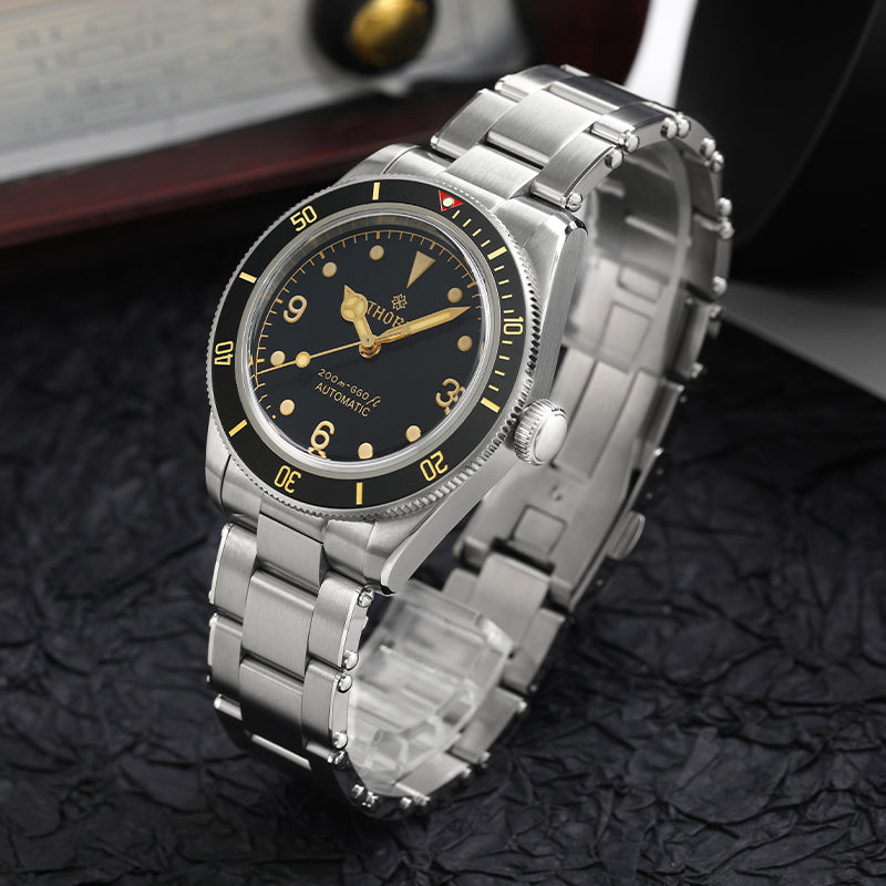 ★Big Sale★Thorn 39mm Diver 6200 Retro Mechanical Watch